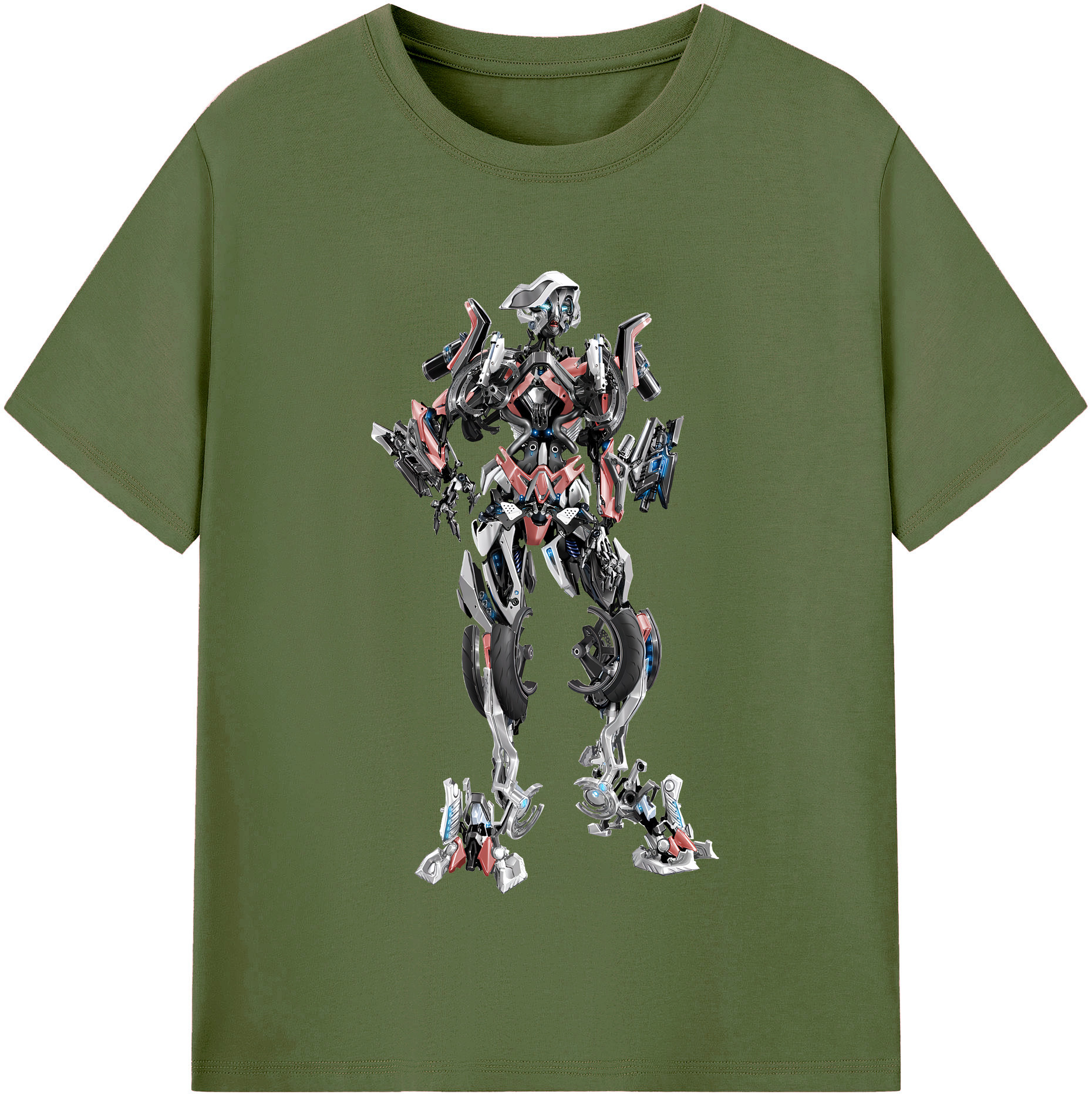 （画像用） Transformers トランスフォーマー 綿100％半袖Tシャツ（フロントプリント）
